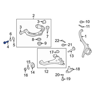 Kia OE - Rear Upper Suspension Control Arm Bolt