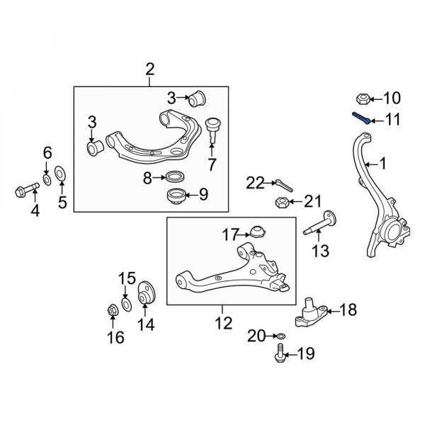 Suspension Ball Joint Lock Pin