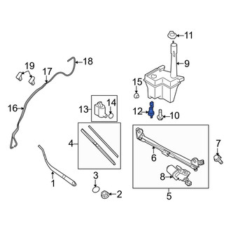 Kia OE - Washer Fluid Level Sensor