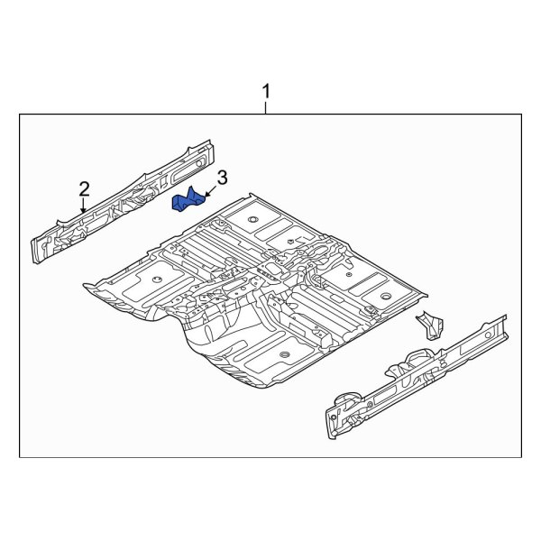 Floor Pan Bracket