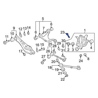 Kia OE - Upper Inner Suspension Control Arm Bolt