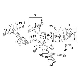 Kia OE - Rear Suspension - Suspension Components