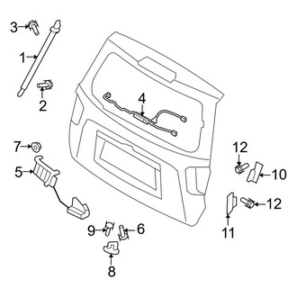 Kia OE - Lift Gate - Lock & Hardware