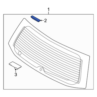 Kia OE - Back Glass Spacer