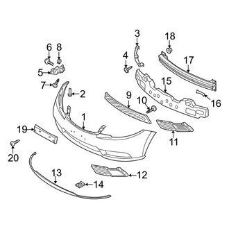 Kia OE - Front Bumper - Bumper & Components