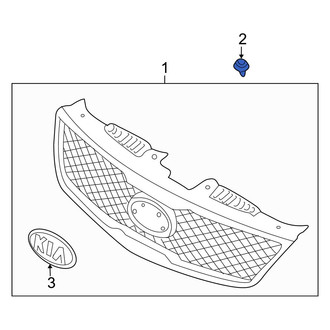 Kia OE - Grille Retainer