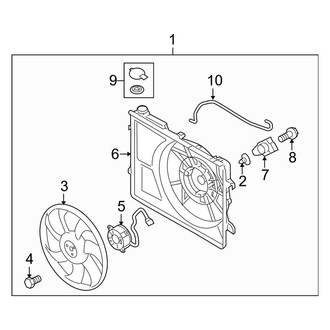 Kia OE - Cooling Fan (2.0L)