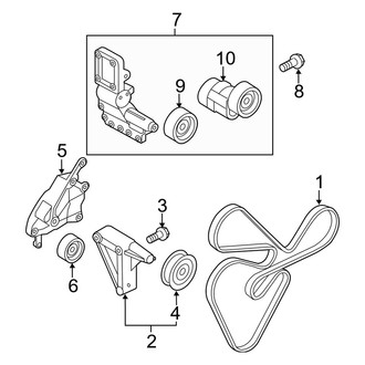 Kia OE - Cooling - Belts & Pulleys (2.4L)