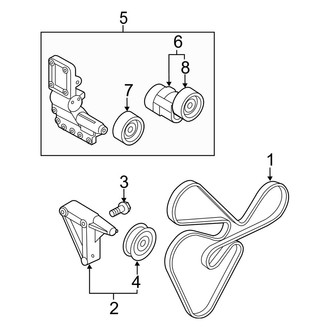 Kia OE - Cooling - Belts & Pulleys (SX)