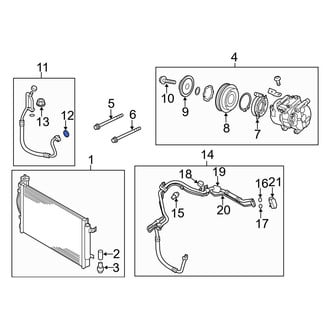 Kia OE - A/C Refrigerant Line O-Ring
