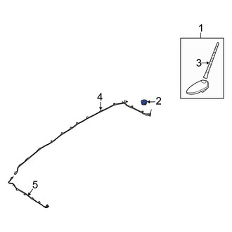 Kia OE - Radio Antenna Base Nut