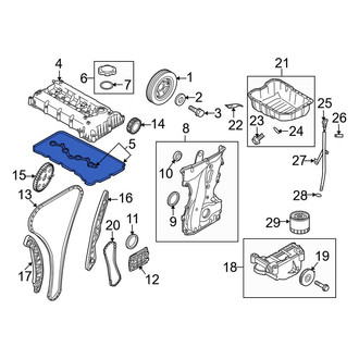 Kia OE - Engine Valve Cover Gasket