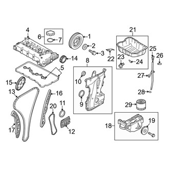 Kia OE - Engine / Transaxle - Engine Parts (2.0L)