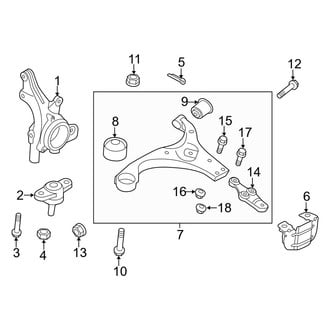 Kia OE - Front Suspension - Suspension Components