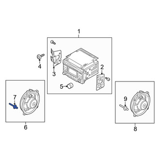 Kia OE - Speaker Rivet