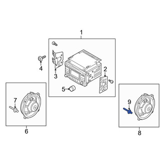 Kia OE - Speaker Rivet