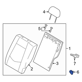 Kia OE - Seat Back Frame Bracket