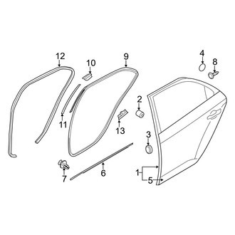 Kia OE - Rear Door - Door & Components