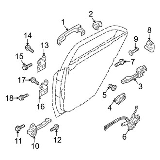 Kia OE - Rear Door - Lock & Hardware