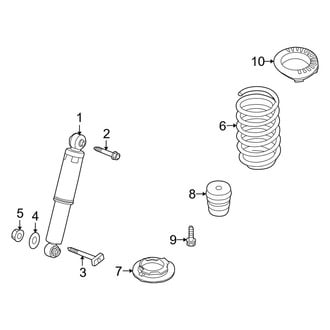 Kia OE - Rear Suspension - Struts & Components