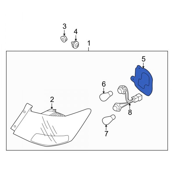 Tail Light Housing Seal