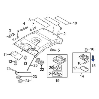 Kia OE - Dome Light Screw