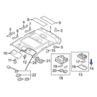 Kia OE - Dome Light Screw