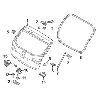 Kia OE - Lift Gate - Gate & Hardware (Hatchback)