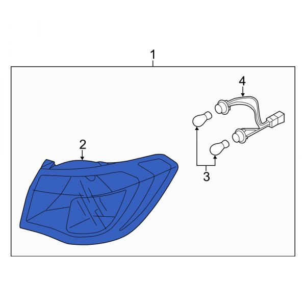 Tail Light Housing