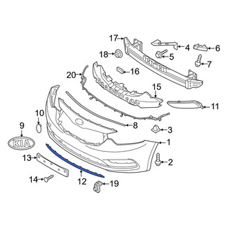 Kia OE - Front Valance Panel