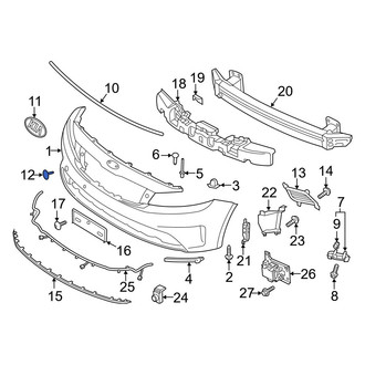 Kia OE - Front Tow Eye Cap