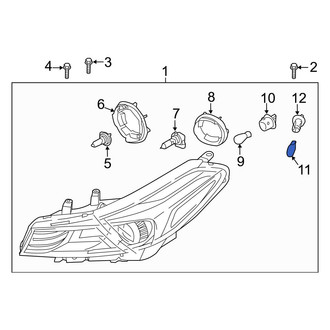 Kia OE - Rear License Plate Light Bulb
