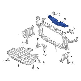 Kia OE - Front Radiator Support Access Cover