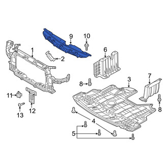 Kia OE - Front Radiator Support Access Cover