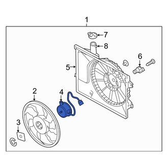 Kia OE - Engine Cooling Fan Motor