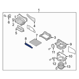 Kia OE - Cabin Air Filter Cover
