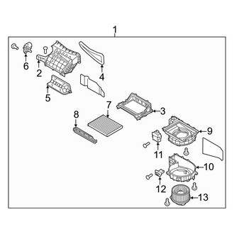 Kia OE - Air Conditioner & Heater - Blower Motor & Fan