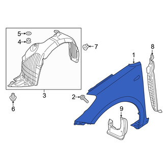 Kia OE - Front Right Fender