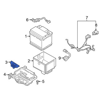 Kia OE - Battery Hold Down