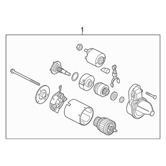 Kia OE - Electrical - Starter (LX)