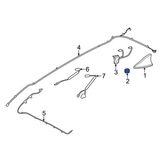 Kia OE - Radio Antenna Mast Nut