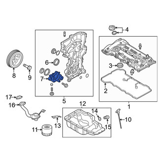 Kia OE - Engine Timing Cover