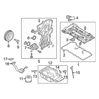 Kia OE - Engine / Transaxle - Engine Parts (1.8L)