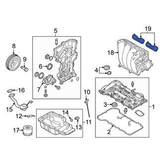 Kia OE - Engine Intake Manifold Gasket