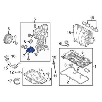 Kia OE - Engine Timing Cover
