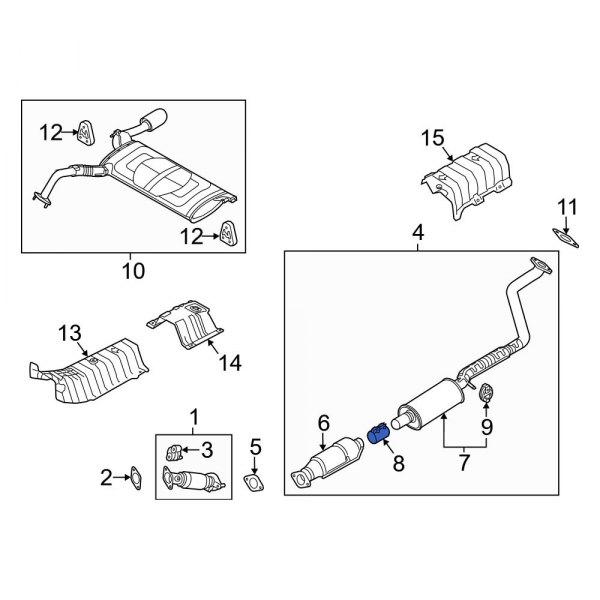 Exhaust Muffler Clamp