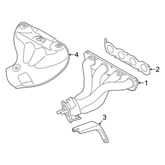 Kia OE - Exhaust System - Manifold (California Emissions), (EX)