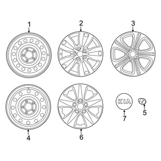 Kia OE - Wheels