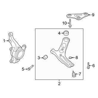 Kia OE - Front Suspension - Suspension Components