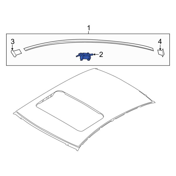 Roof Molding Clip